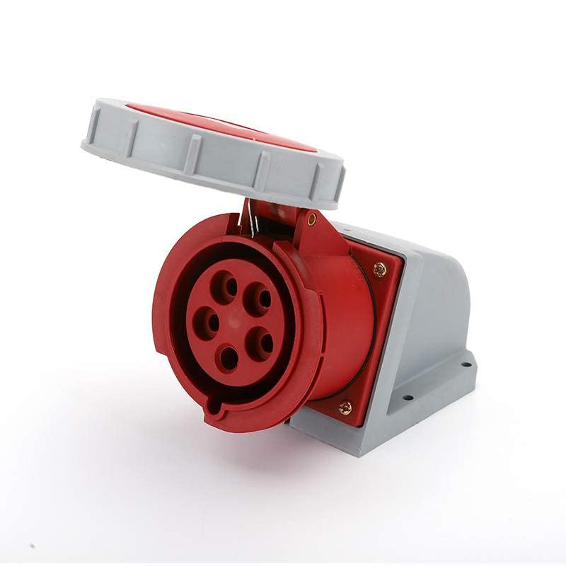 IEC60309 Waterproof CEE Industrial Connector Socket 5Pin 16A 380V-415V 3P+E+N IP67 (Type-2）
