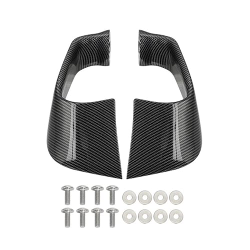 Becquet d'aile aérodynamique de carénage latéral noir pour moto YZF-R1 YZF-R1M