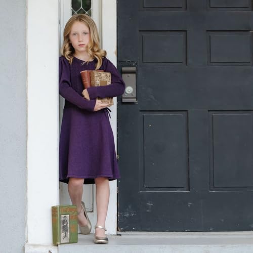 Image of Hope & Henry Girls' Milano Tipped Sweater Dress