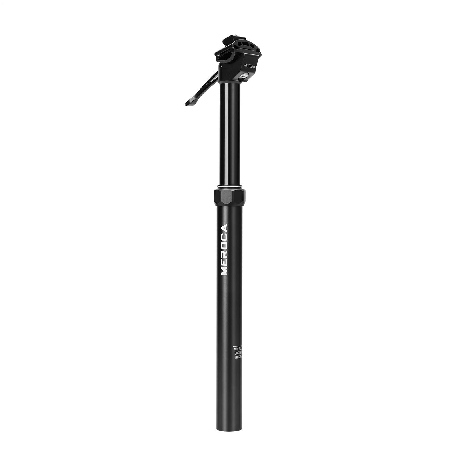 Dropper Sattelstütze,Absenkbare Sattelstütze,125 Mm Kabellose Aluminiumlegierung Mit Externer Führung,hydraulische Dropper Post Schnellverstellung,Fahrradzubehör Zum Reiten Für Radfahrer