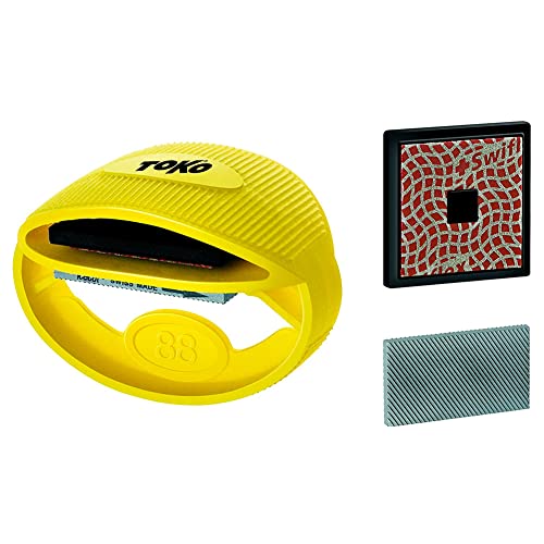 TOKO Express Tuner Kit - Pocket-Sized Edge Sharpener for skis or Snowboards + Diamond File