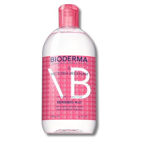 Bioderma Sensibio H2O Micellar Water Limited Edition, Makeup Remover Cleanser, Gentle for Skin, Fragrance-Free & Alcohol-Free, Gentle Face Cleanser for Sensitive Skin, 16.9 Fl Oz