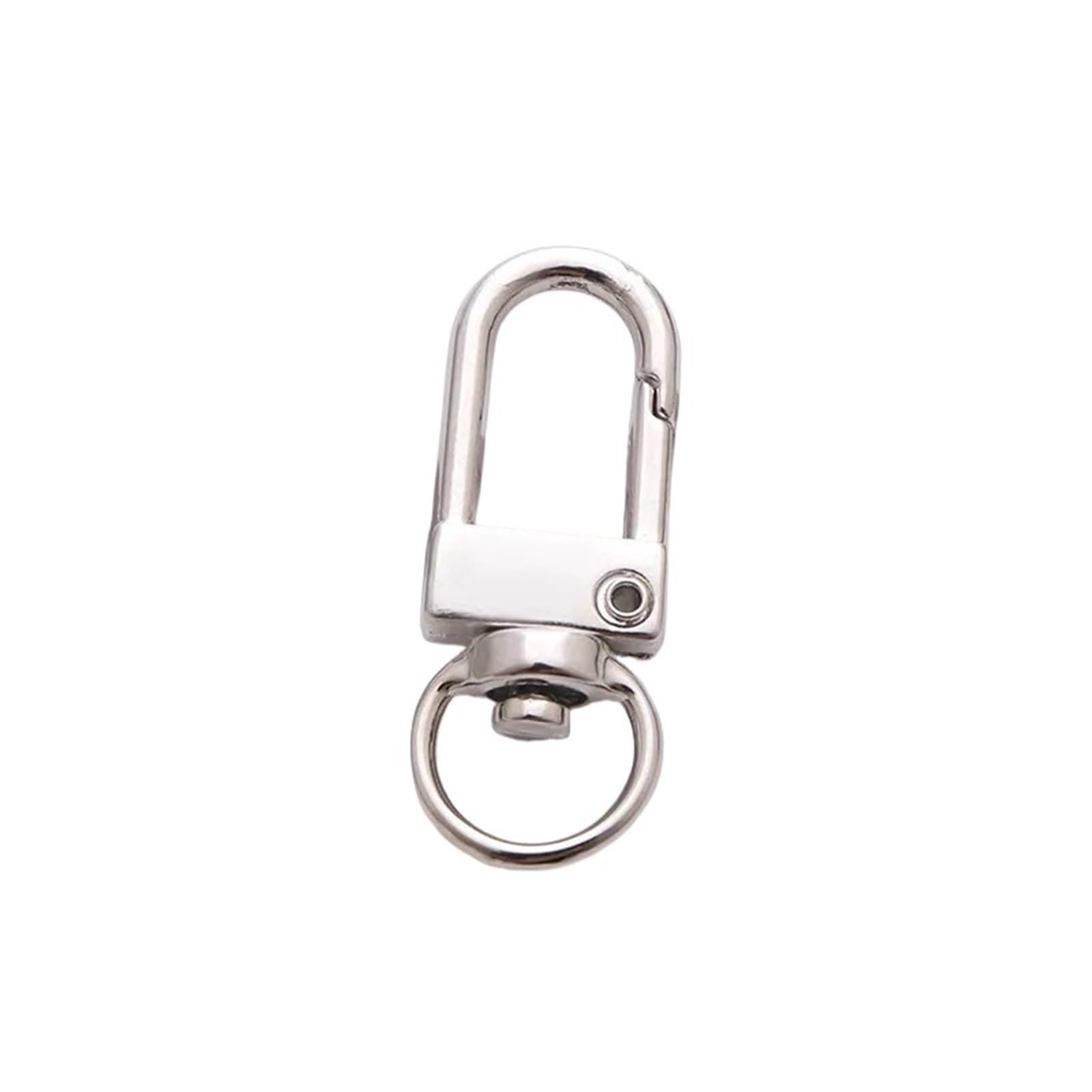 Cigpklo Color 3 Swivel Snap Hooks 10Pcs Swivel Lobster Clasp Hooks Snap Ring Dog Buckle Diy Ornament Making For Keychain Accessories Bag Belt(Color 3)