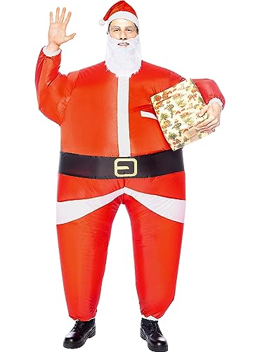 Funidelia | Disfraz de Papá Noel hinchable para hombre y mujer Sa...
