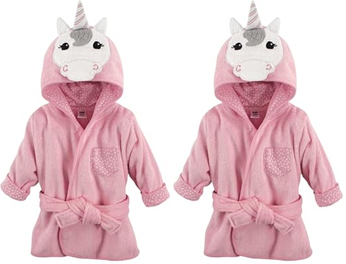 Image of Hudson Baby Unisex Baby Plush Pool and Beach Robe Cover-ups