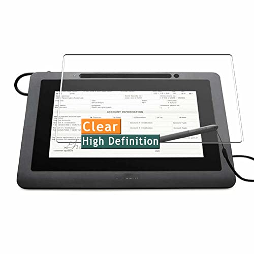 Vaxson 3 Pièces Film Protecteur d'écran, compatible avec Wacom DTU-1031X Interactive Pen Display 10.1' [pas en Verre Trempé] Neuf Screen Protector Guard Autocollant