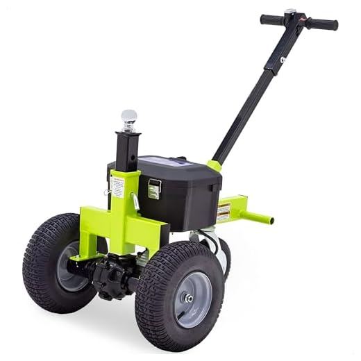 Tow Tuff TMD-3500ETD Electric Trailer Dolly, Green