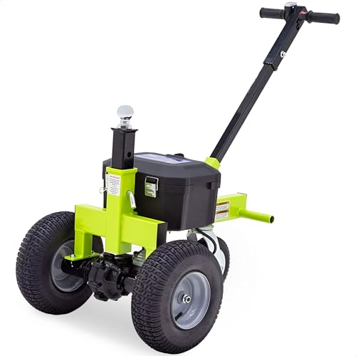 Tow Tuff Electric Trailer Dolly w/ 13" Tires & 8" Swivel Cas...