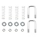 CURT 66113 Gooseneck Safety Chain Anchor U-Bolt Kit