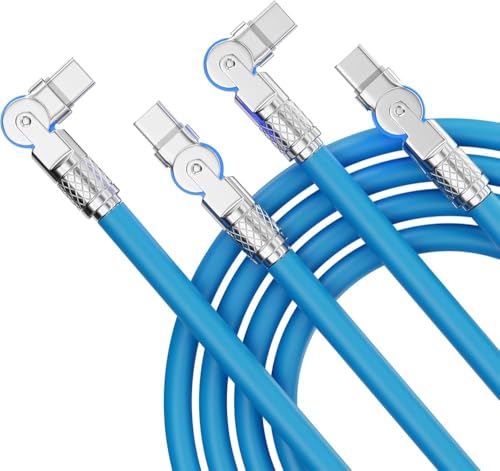 Image of ZAPCORD 180 degree Rotating Fast Charging Cable | USB Type C to C | 1 mtr Extra Long Cable | Tangle Free Silicon | 120W /6A | 480 Mbps High-Speed Data Transfer | For iPhone, Samsung, MI, Oneplus, Oppo