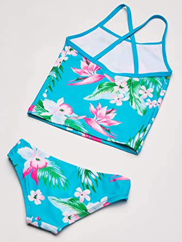 Image of Kanu Surf Girls' Melanie Beach Sport 2-Piece UPF 50+ Banded Tankini