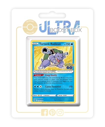 Tortank Radieux 018/078 - Ultraboost X Epée et Bouclier 10.5 Pokémon GO - Coffret de 10 Cartes...