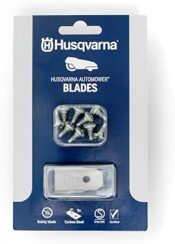 Husqvarna Gardena - Cuchillas de repuesto originales (9 unidades)...