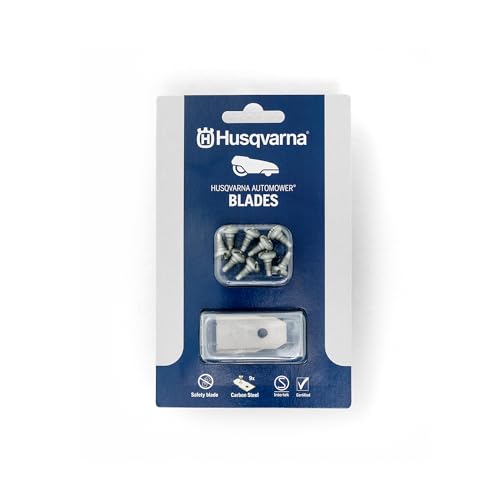 Husqvarna Gardena - Cuchillas de repuesto originales (9 unidades) | Apto para robot cortacésped de la marca Husqvarna y Gardena
