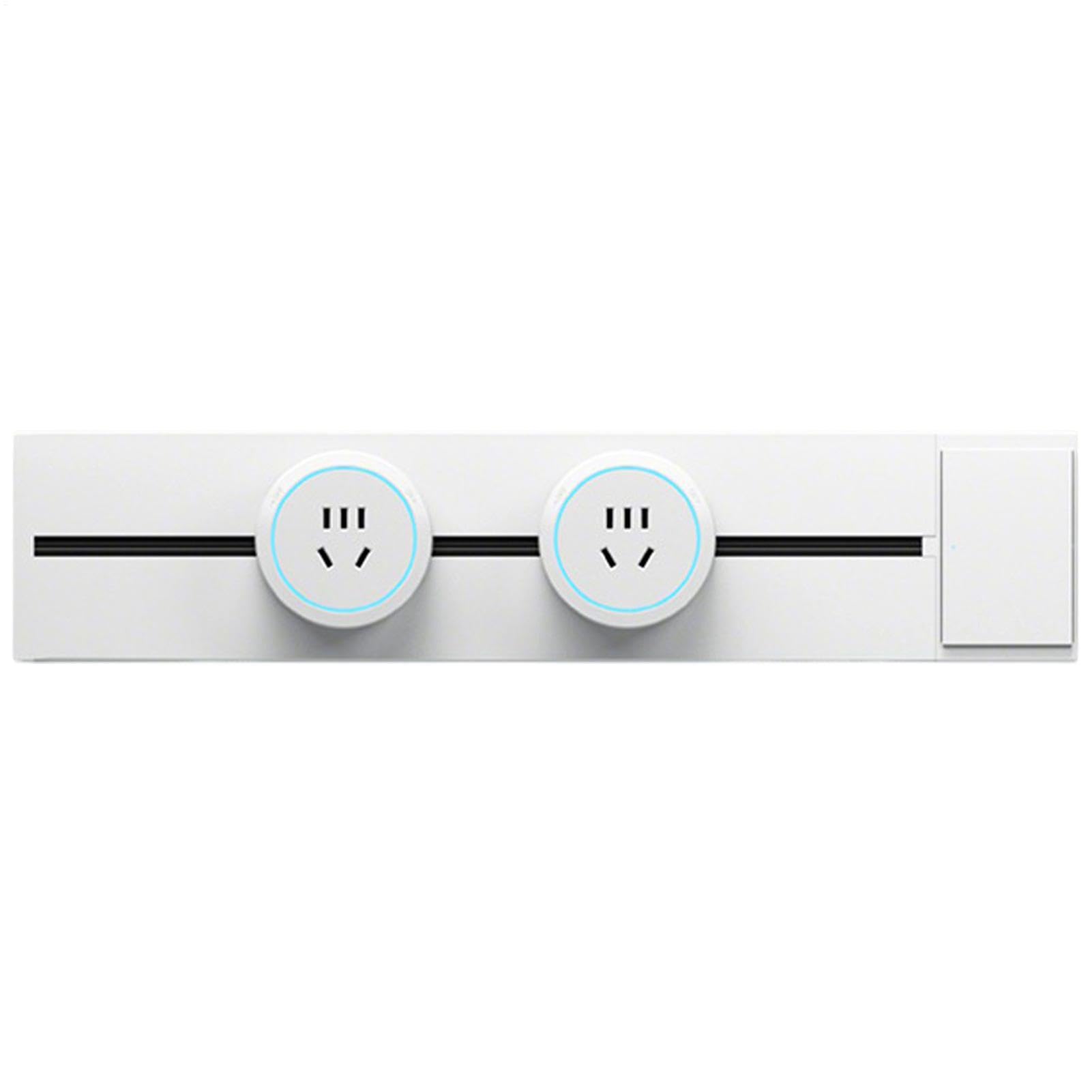 Adaptador Enchufe Extensible Adaptadores Móviles Y Desmontables | Carril Ajustable Para Enchufes Eléctricos Lugar De Trabajo Sala De Estudio Salón Cocina Hogar Hotel Escuela Apartamento