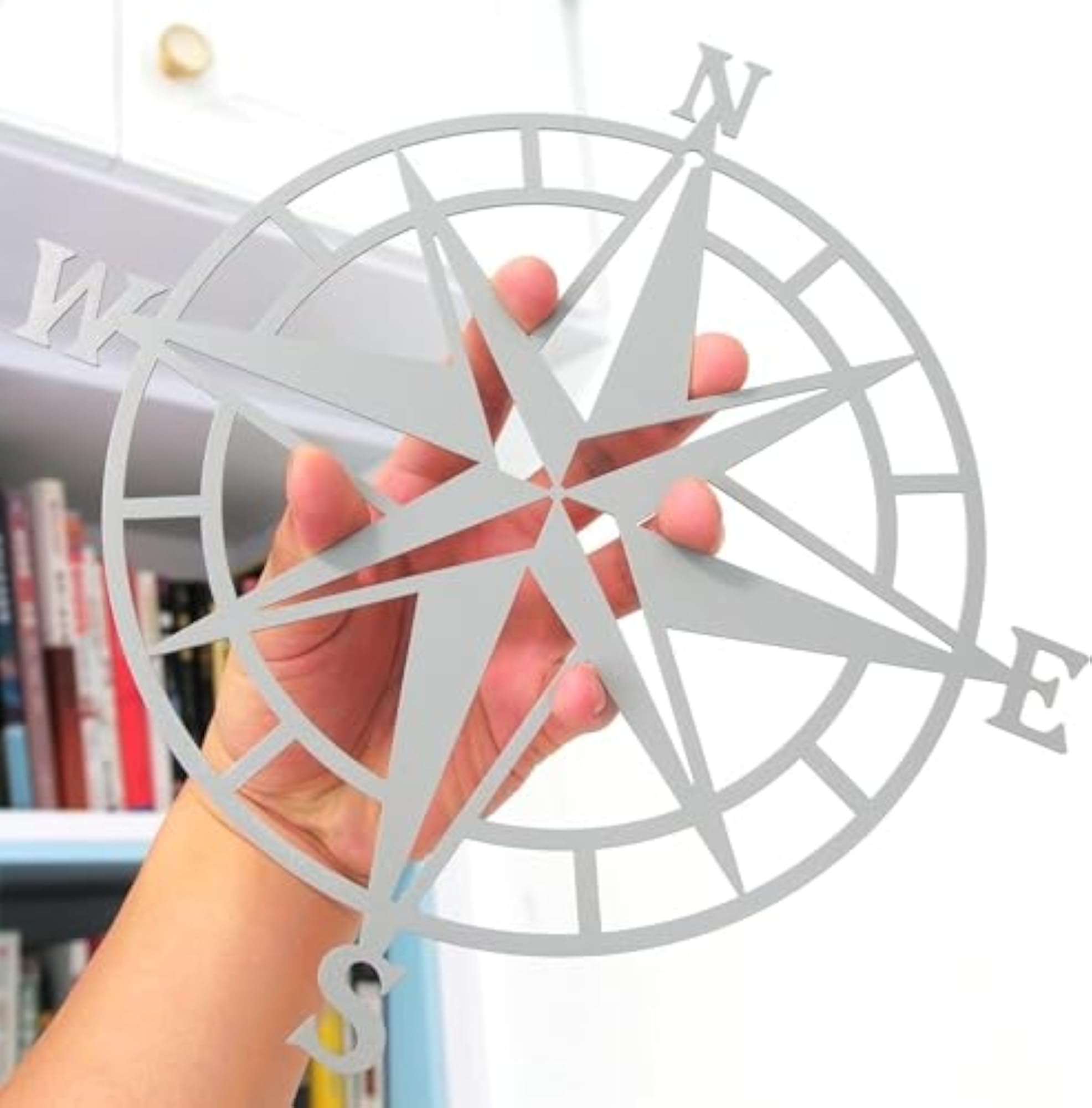 Metal Decorative Nautical Compass Wall Decor