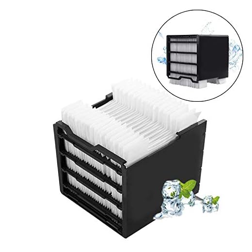 Personligt utrymme kylare reservfilter, ersättande kylfilter, kompatibel med luftfuktare filteralternativ Vitt