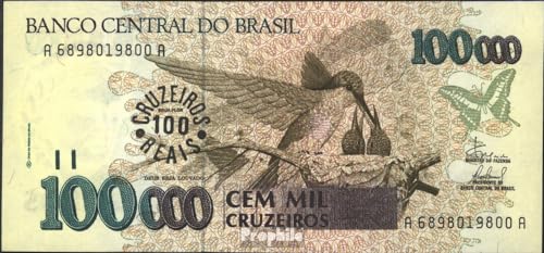 Billet Brésil Pick 238 Prophila Collection 1993 Cruzeiros pour collectionneur