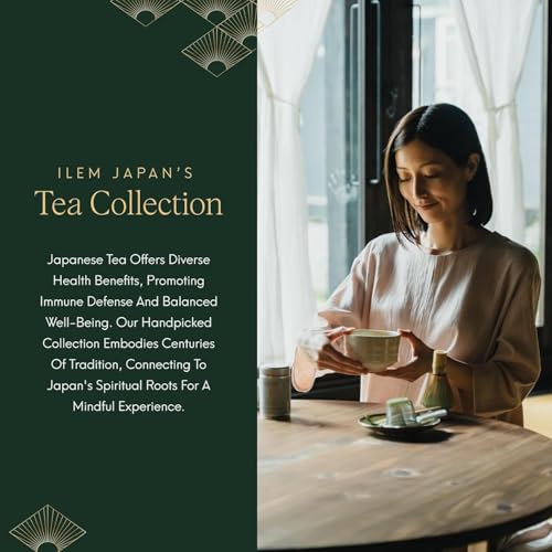 Image of ILEM JAPAN, Matcha Green Tea Powder (25 Serving , 50g) | Best before August 2026 | Pure Ceremonial Grade Organic Japanese Matcha | First Harvest | Authentic & Premium Matcha Tea Powder Sourced From Kagoshima, Japan | Detox Drink | Improve Metabolism