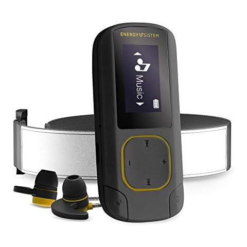 Energy Sistem MP3 Clip BT Sport Amber - Reproductor MP3 (16GB) Cover