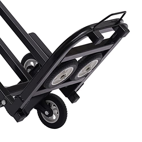 Carretilla para escaleras plegable con 10 ruedas 330 lb miniatura 7