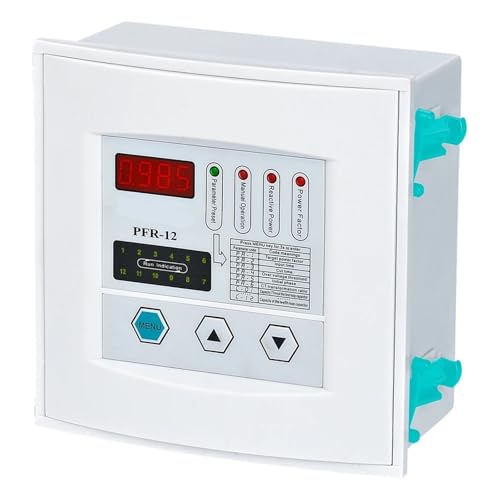Contrôleur de facteur de puissance PFR-12 12 étapes pour éliminer l'énergie réactive 380VAC