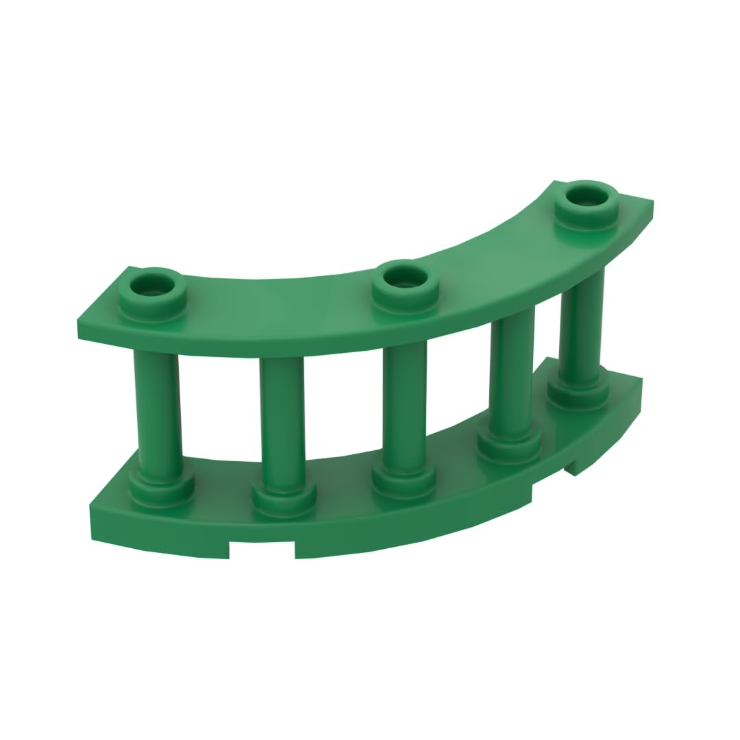 21229 Ornaments Fence Spindled 4x4x2 Quarter Round with 3 Studs, 50 PCS — image 1