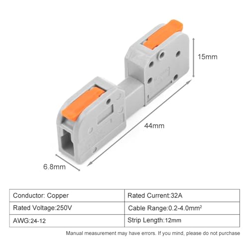Conector de cable rápido para solucionar problemas de espacio en cajas de luz 2