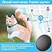 JIARUI SmartTag Katzenhalsband,Mini Tracker Ohne ABO für Katze (nur IOS), Reflektierendes GPS Katze Tracker Halsbänder, Tracking Standort von Haustieren, Arbeite mit Apple Find My (1 Pack)