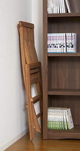 折りたたみ椅子 折りたたみチェア 折り畳み 椅子 2脚セット ガーデンチェア 幅47 高さ88.5 おしゃれ 木製 天然木 チーク材 ナチュラル シンプル コンパクト 隙間収納 持ち運び楽々 完成品 (折りたたみチェア2脚セット) 8枚目