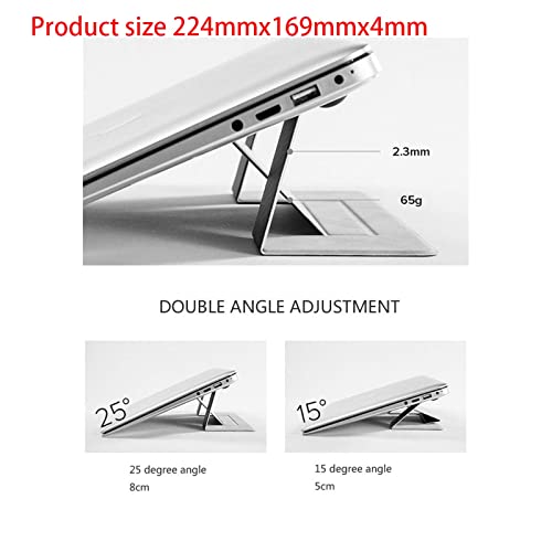 Base ajustable para laptop de PU y fibra de vidrio miniatura 4
