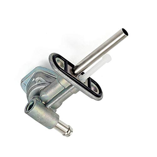 Fuel Tank Petcock Switch Valve with Lever Screw Compatible with Kawasaki Prairie 400 KVF400 1999-2002 Fuel Petcock Switch Shut Off Valve Replace 51023-1254 51023-1317