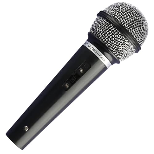 1Pcs Toy Microphone 17cm Mini Plastic Microphone Fake Microphones Kids Microphones Fake Lightweight Durable Stage for Pretend Play Birthday Supplies Singing And Performance Classroom Stage Props