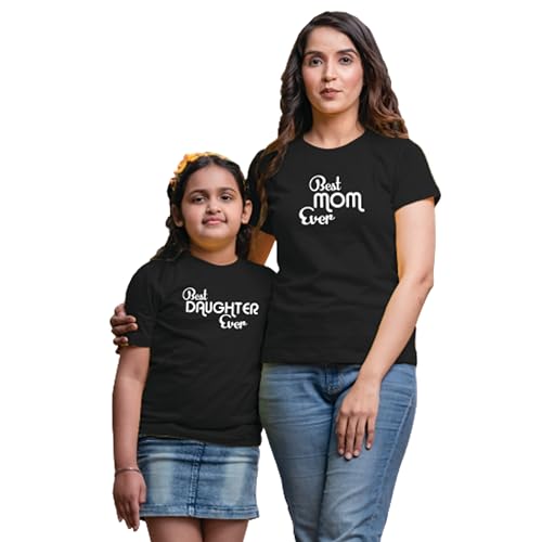 Image of Mom Daughter Combo T-Shirts Best Mom Ever Best Daughter Ever