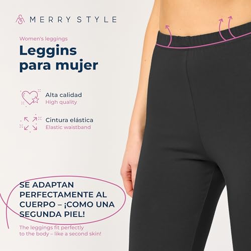 Leggins deportivos mujer mallas piratas elasticas de algodon transpirables 3