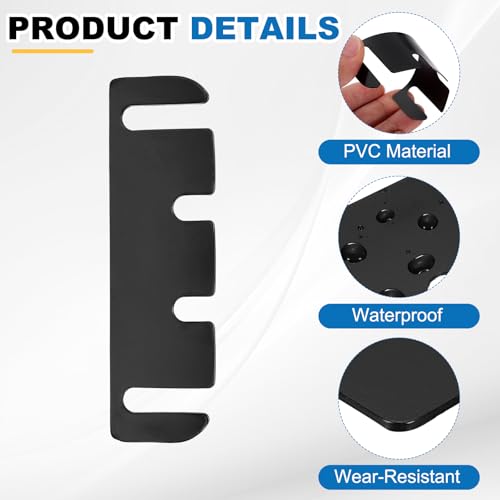 Kit de réparation de charnière réglable uxcell en PVC de 0,2 cm