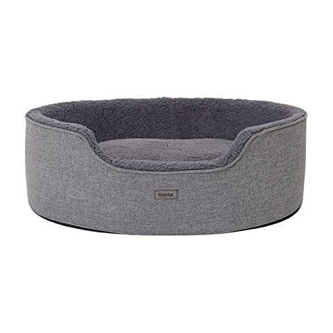 lionto Reversible Dog Bed with Washable Cover Cover