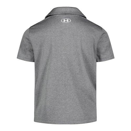 Image of Under Armour Boys' Matchplay Short Sleeve Golf Polo, Lightweight Performance Stretch, Logo Detailing