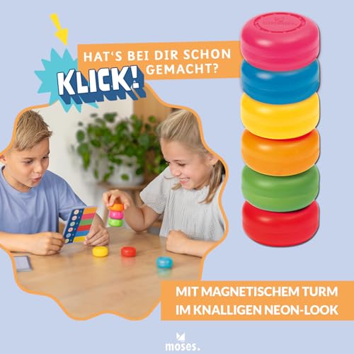 Moses. klick Klack Klug! – Das magnetische Lernspiel für die Grundschule, Starterset mit Magnetturm, pädagogisch geprüftes Spiel… – Ansicht 3