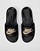 Nike Victori One Mens Comfort Slide Cn9675-003 (Black/Black/Metallic Gold, Numeric_9)