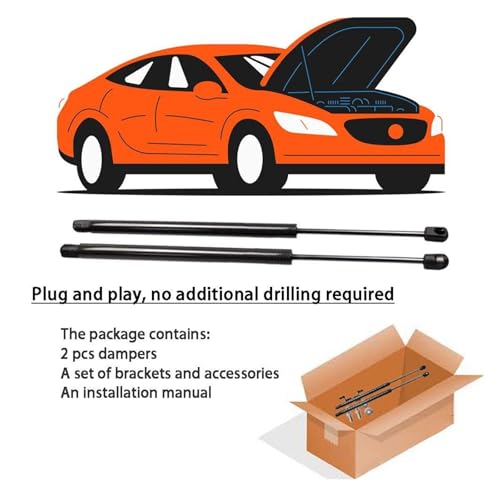 Capot struts de voiture pour remplacer la tige d'hélice instable de Benz 907 910