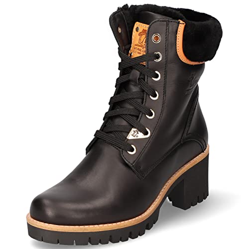 Panama Jack PT182306 Mujer Botines, Negro (Negro B1), 37 EU