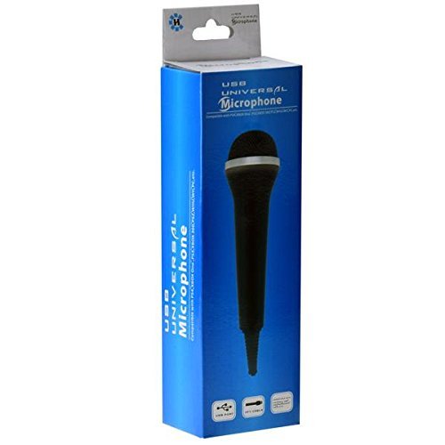 Mcbazel AFN-PS4-010075 Gam3Gear Universal Usb Audio Wired Karaoke Micrphone Mic For Ps4 Slim/Pro/Ps3/Xbox One/S/Xbox 360/Wii/Switch/Pc thumb #1