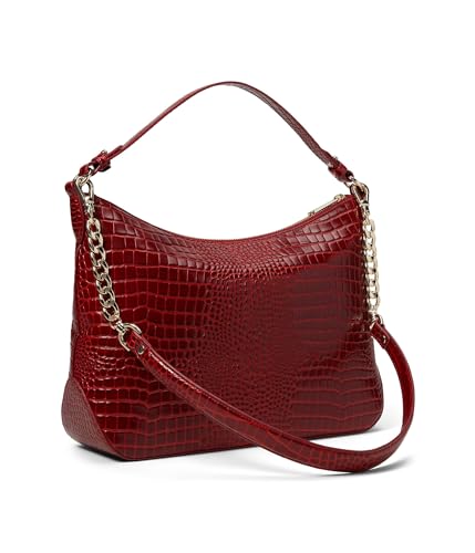 Brahmin Heather Shoulder Bag, Red Glissandro2