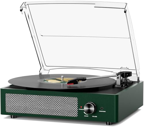 Record Player Bluetooth Turntable with Built-in...