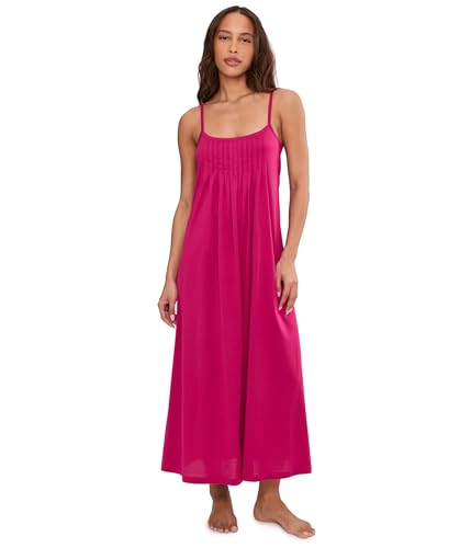 HANRO Womens Juliet Chemise Light Sangria Large