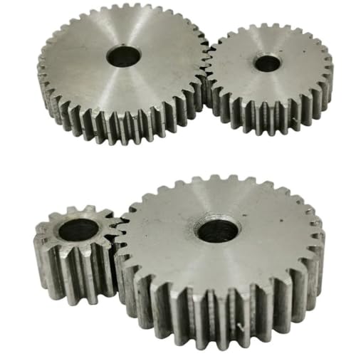 Engrenage droit 1M en acier au carbone 45# haute dureté alésage 6mm