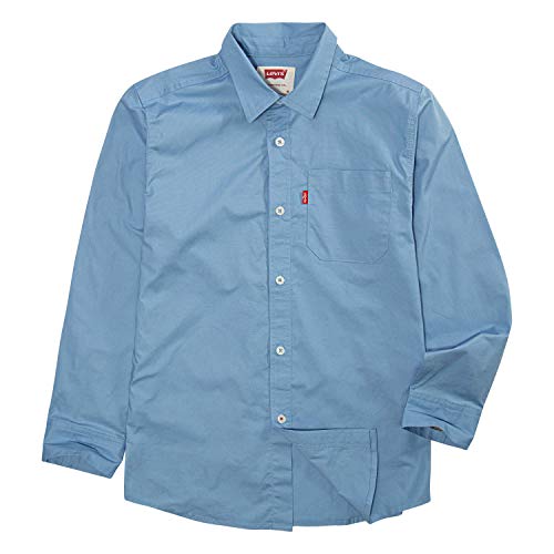 Levi's Boys' Long Sleeve One Pocket Button Up Shirt
