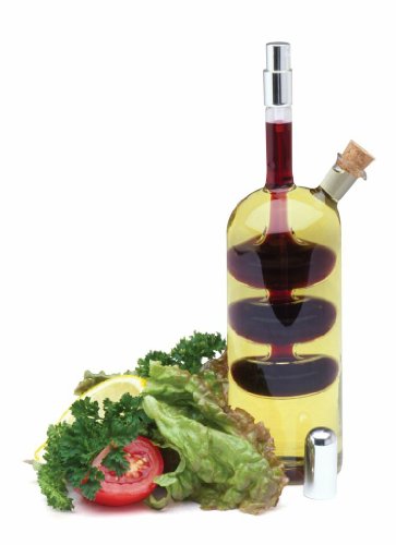 Norpro Oil Vinegar Cruet With Spritzer Hand-blown Glass Bottle And Sprayer