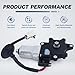 KELOKE Power Window Lift Motor Compatible with Infiniti G35 2003-2007 & Nissan 350Z 2003-2009, Front Driver Side, with Anti-Clip Function, with 6-Pin Plug, Replace# 80731-CD00A 80731-CD000